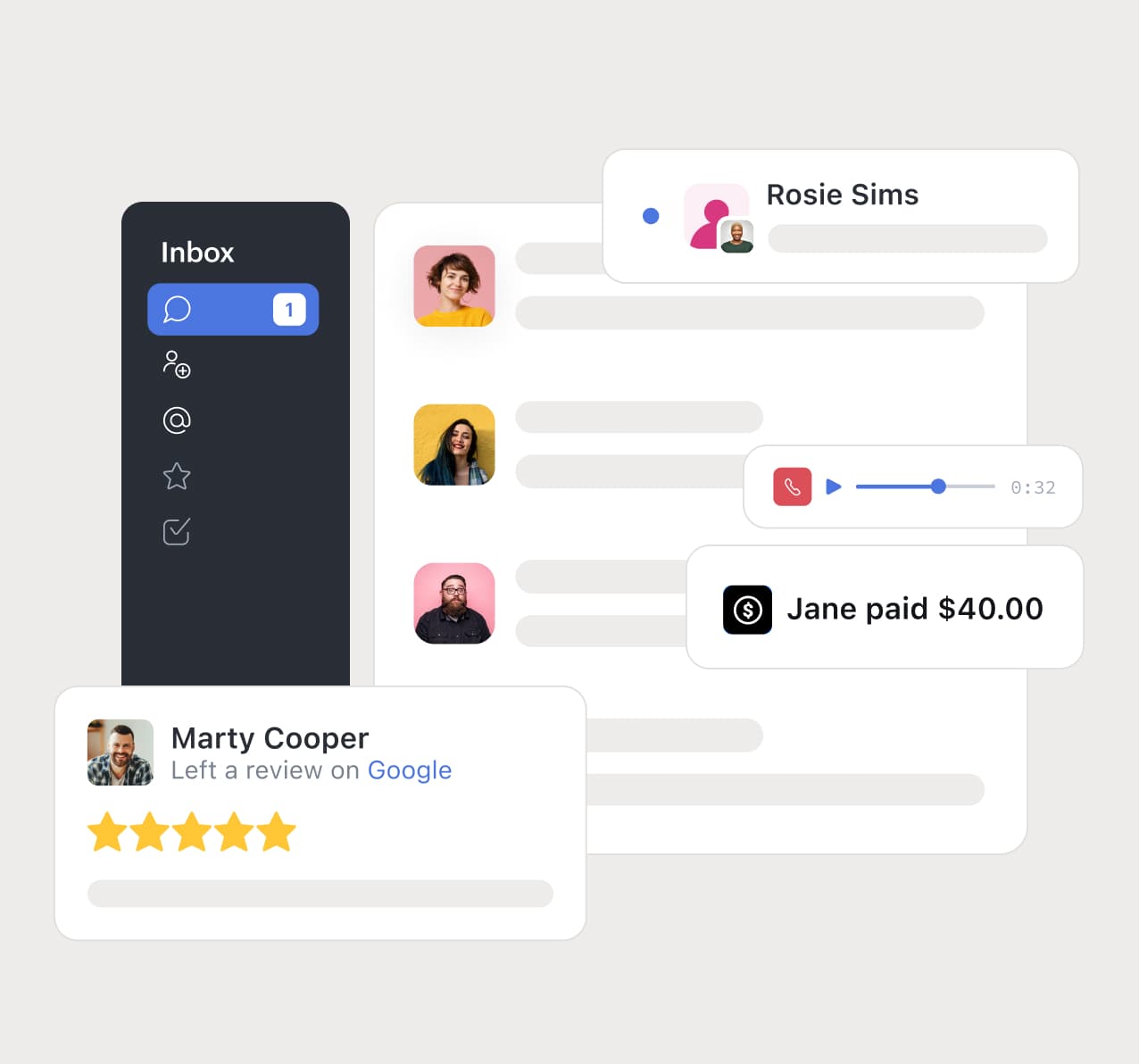 Inbox Product UI